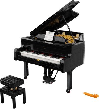 LEGO® Ideas Kuyruklu Piyano 21323 - Yetişkinler için Koleksiyonluk ve Sergilenebilir Yaratıcı Yapım Seti (3662 Parça)