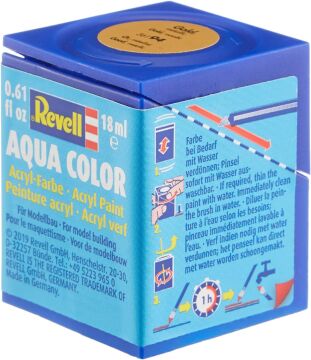 Revell - Su Bazlı Maket Boyası Altın Metalik 18 Ml (36194)