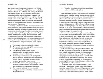 The Green Imperative: Ecology and Ethics in Design and Architecture