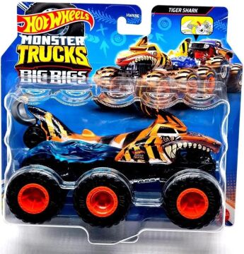 Monster Trucks 1:64 Çekici Arabalar TIGER SHARK HWN86 - HWN88