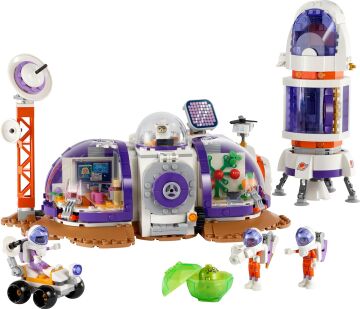 LEGO Friends Mars Uzay Üssü ve Roketi 42605-8 Yaş ve Üzeri Çocuklar için 4 Karakter İçeren Yaratıcı Oyuncak Yapım Seti (981 Parça)