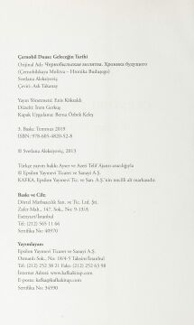Çernobil Duası - Geleceğin Tarihi: 2015 Nobel Edebiyat Ödülü