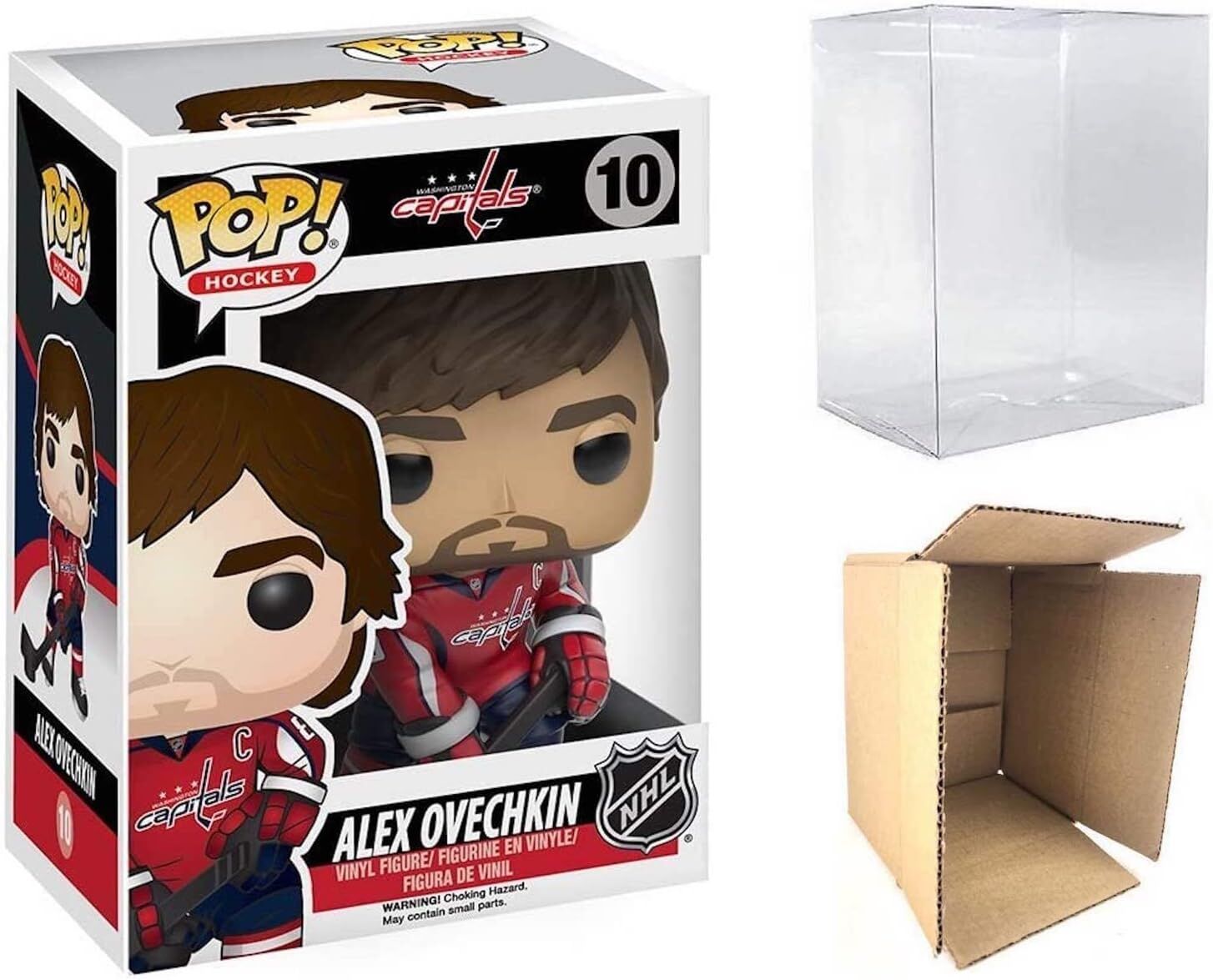 Funko Pop! Washington Başkentleri - Alex Ovechkin - Pop Koruyucu ve Kutusunda
