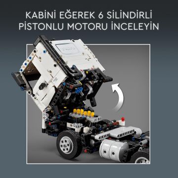 LEGO Technic Volvo FMX Kamyon ve EC230 Elektrikli Ekskavatör 42175-10 Yaş ve Üzeri Çocuklar için Yaratıcı Oyuncak Yapım Seti (2274 Parça)