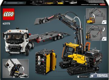LEGO Technic Volvo FMX Kamyon ve EC230 Elektrikli Ekskavatör 42175-10 Yaş ve Üzeri Çocuklar için Yaratıcı Oyuncak Yapım Seti (2274 Parça)
