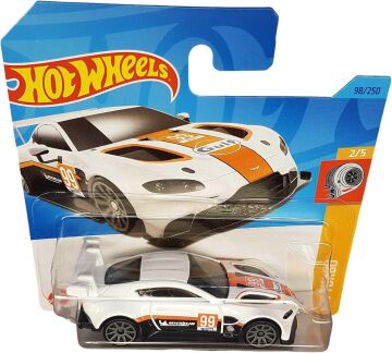 Hot Wheels - Aston Martin Vintage GTE - HW Turbo 2/5 - HKK84 - Short Card - Gulf Design - Michelin - Mattel 2023