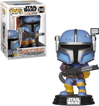 Star Wars: The Mandalorian - Ağır Piyade Mandalorian (Paz Vizsla) Funko Pop! Vinil Figür (Uyumlu Pop Box Koruyucu Kılıf ile birlikte)