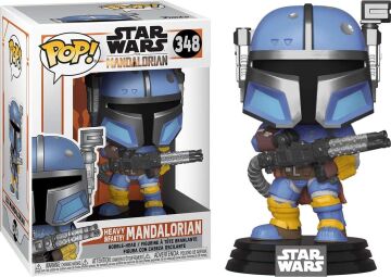 Star Wars: The Mandalorian - Ağır Piyade Mandalorian (Paz Vizsla) Funko Pop! Vinil Figür (Uyumlu Pop Box Koruyucu Kılıf ile birlikte)