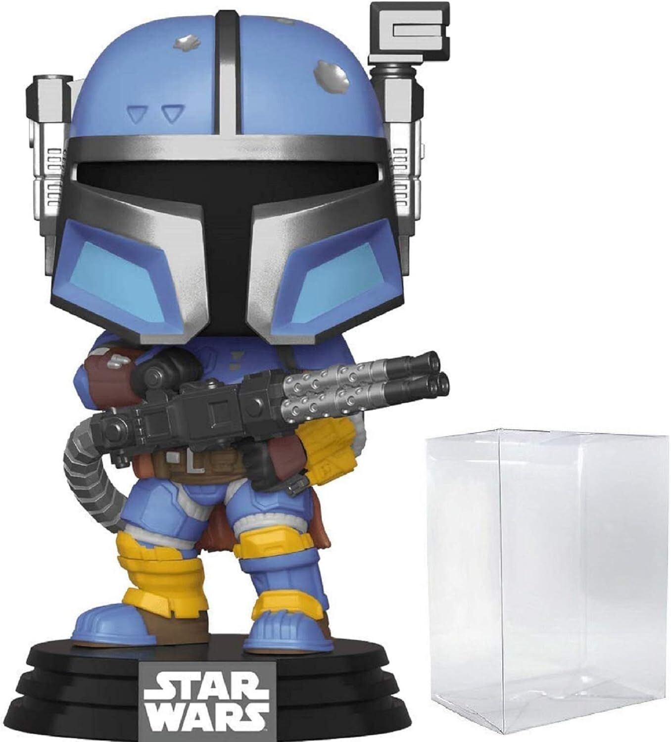 Star Wars: The Mandalorian - Ağır Piyade Mandalorian (Paz Vizsla) Funko Pop! Vinil Figür (Uyumlu Pop Box Koruyucu Kılıf ile birlikte)