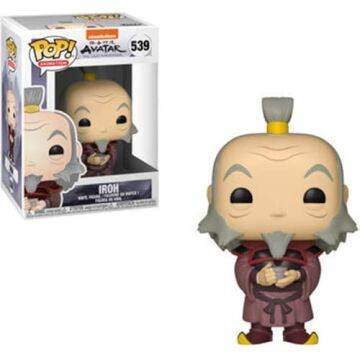 Funko Avatar: The Last Airbender - Iroh with Tea Pop! Vinil Figür (Uyumlu Kutu Koruyucu Kılıf ile birlikte), Çok Renkli, 3,75