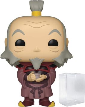 Funko Avatar: The Last Airbender - Iroh with Tea Pop! Vinil Figür (Uyumlu Kutu Koruyucu Kılıf ile birlikte), Çok Renkli, 3,75