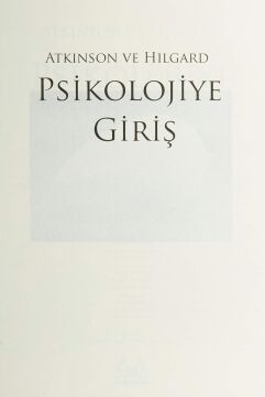 Psikolojiye Giriş: 14. Edisyon