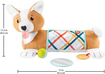 Fisher-Price 3'ü 1 Arada Köpekçik Uzanma Yastığı, HJW10