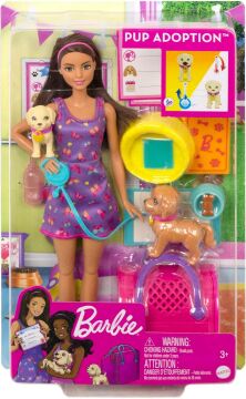 Barbie ve Köpekçikleri Oyun Seti, 3 yaş ve üzeri, HKD86