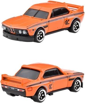Hot Wheels Film Arabaları Özel Seri GDG83-HWR61-HRV63 01/05 Gran Turismo 1973 Bmw 3.0 CSL Race Car