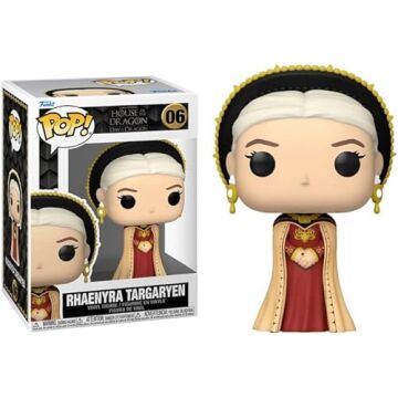 POP House of Dragon - Rhaenyra Targaryen Funko Vinil Figür (Uyumlu Kutu Koruyucu Kılıf ile birlikte), Çok Renkli, 9,5 cm