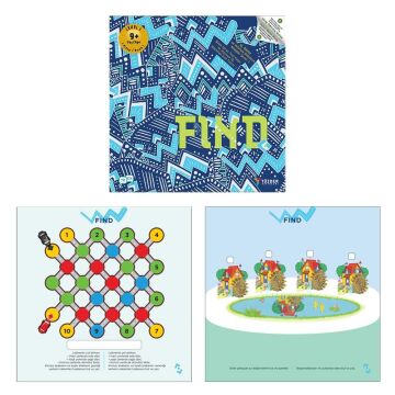 FIND 9+ Yaş / IQ, Dikkat ve Yetenek Geliştiren Kitaplar Serisi