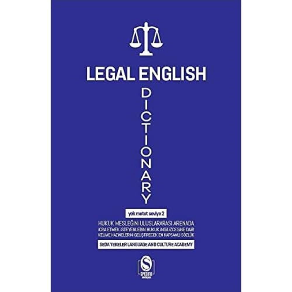 Legal English Dictionary : Yek Metot Seviye 2