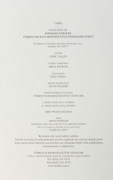 Rönesans Avrupası: Seçme Eserleri-V Türkiye’nin Batı Medeniyetiyle Özdeşleşme Süreci