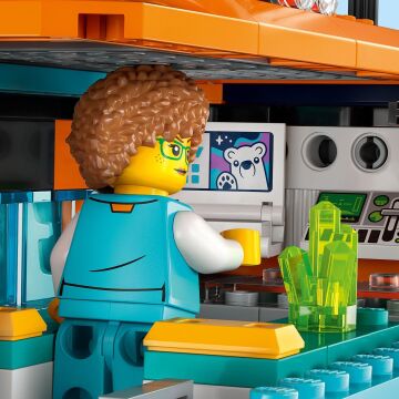 LEGO® City Kutup Keşif Kamyonu ve Mobil Laboratuvarı 60378 Oyuncak Yapım Seti (489 Parça)