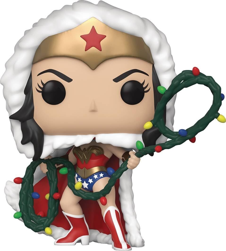 Funko 50652 POP Kahramanları: DC Uçak-Wonder Woman / Işıklar Kement Comics S1 WW Koleksiyon Oyuncak, çok renkli w
