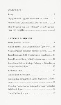 Kutsal Metinlerde Şiddet