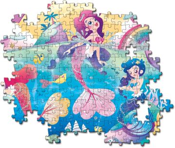 Clementoni - 104 Parça Glitter Puzzle - Under The Sea