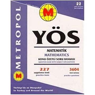 Metropol YÖS Matematik Konu Özetli Soru Bankası