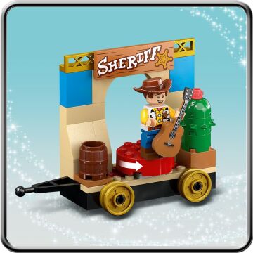 LEGO® | Disney: Disney Kutlama Treni 43212-4 Yaş ve Üzeri Genç Hayranlar ve Çocuklar için Yaratıcı Oyuncak Yapım Seti (200 Parça)