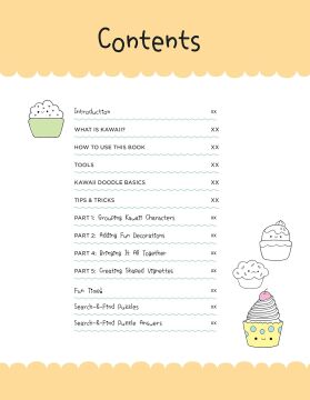 Kawaii Doodle World: Sketching Super-Cute Doodle Scenes with Cuddly Characters, Fun Decorations, Whimsical Patterns, and More (Volume 5)