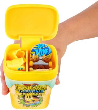 Hot Wheels Skate 2'li Parmak Kaykay ve Kutu Seti HTP10 - Banana Licious