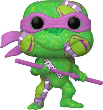 Teenage Mutant Ninja Turtles Donatello (Art Serisi) (Protector Box dahil) Vinil Figür 55 Üniseks Funko Pop! Standart