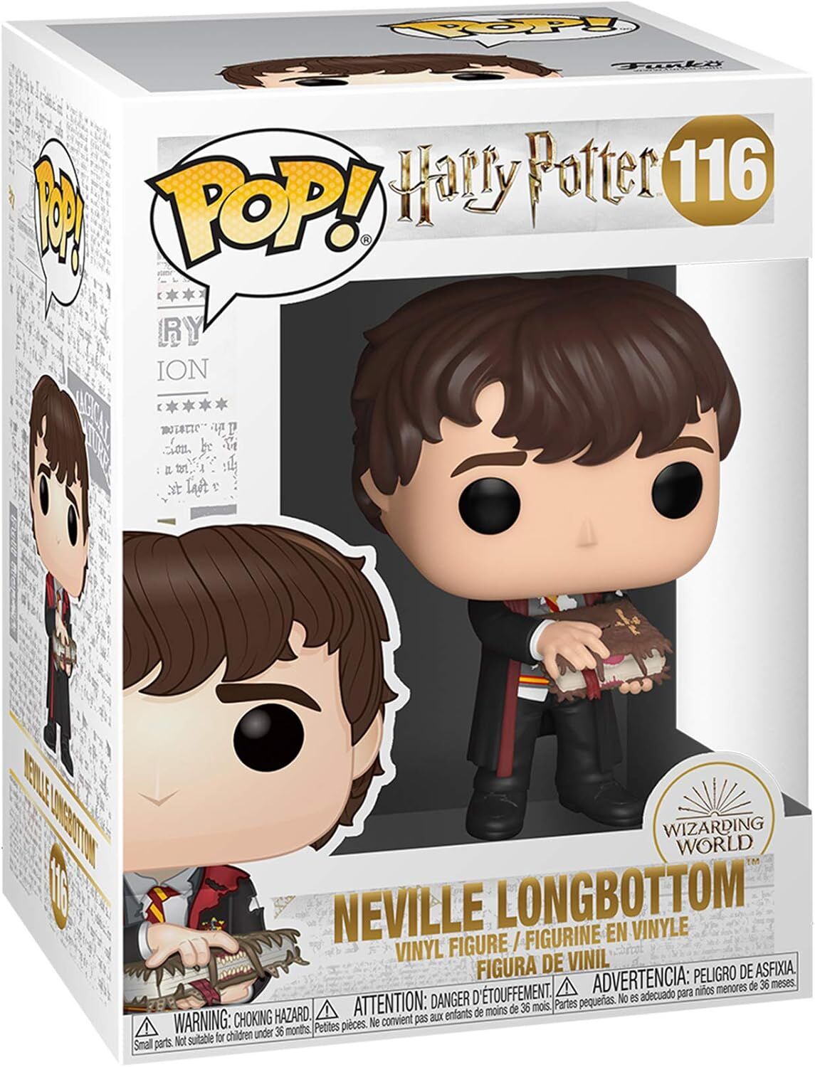 Funko Pop Figür - Harry Potter - Neville with Monster Book