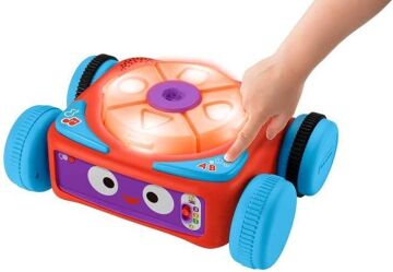 Fisher-Price 4'ü 1 Arada Eğlenceli Robot (Türkçe-İngilizce), 6 aylık, HCK43