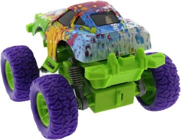 Mega brands Die Cast Batik Desenli Mor Teker Araba