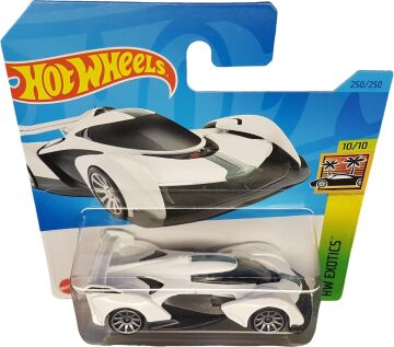 Hot Wheels - McLaren Solus GT - HW Exotics 10/10 - HKG70 - Short Card - Spor araba - Beyaz - Mattel 2023