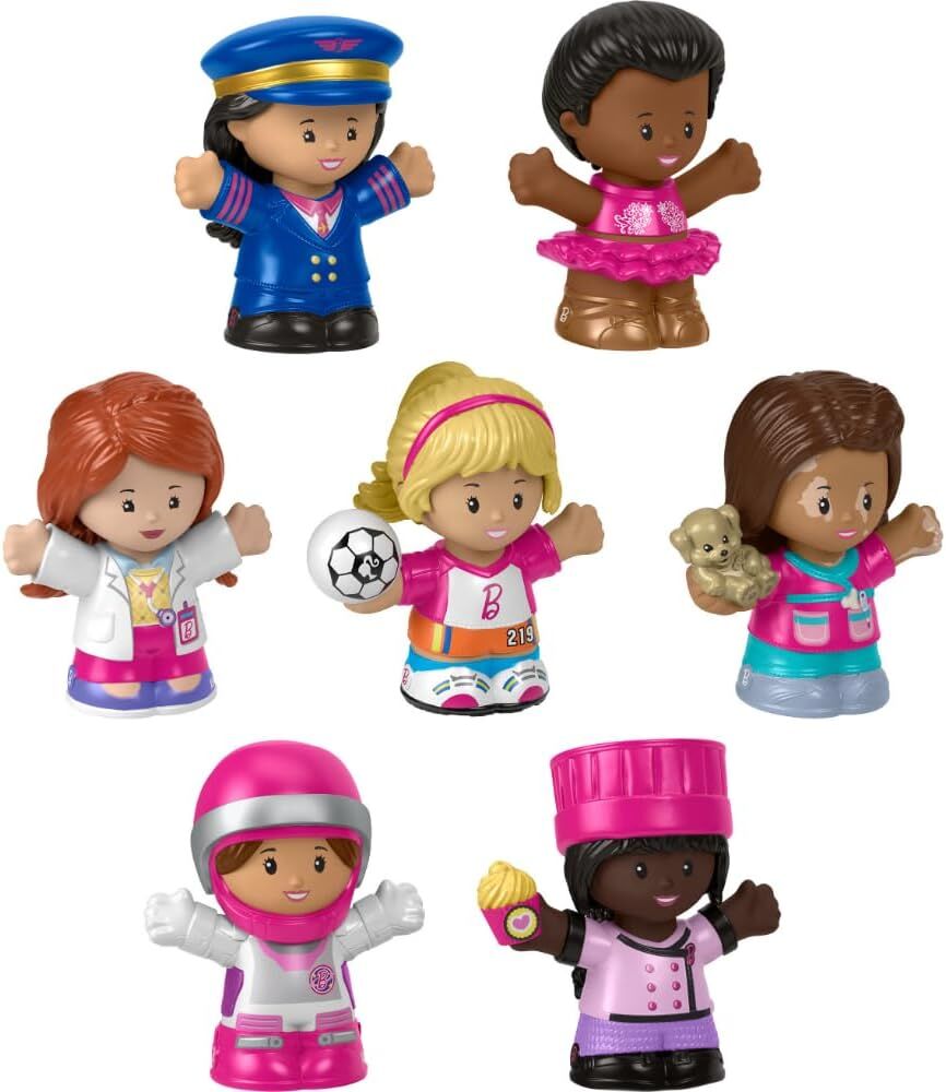 Fisher Price HCF58 Little People Barbie Figürleri