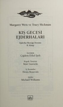 Kış Gecesi Ejderhaları: Ejderha Mızrağı Destanı 2. Kitap