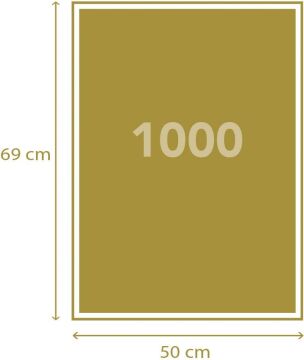 Clementoni - 39603 - Yetişkin Puzzle - Bibliodame, 1000 Parça