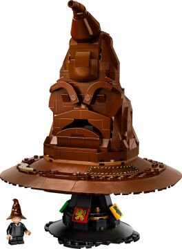 LEGO Harry Potter Konuşan Seçmen Şapka 76429 - Yetişkin Harry Potter Hayranları için Koleksiyonluk Yaratıcı Model Yapım Seti (561 Parça)