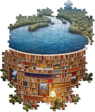 Clementoni - 39603 - Yetişkin Puzzle - Bibliodame, 1000 Parça
