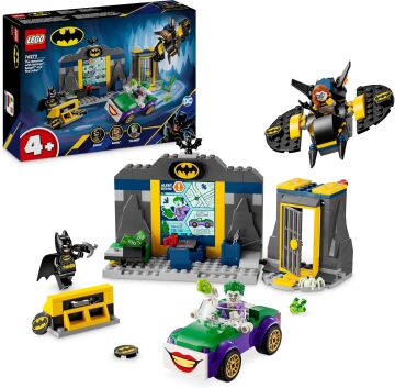LEGO DC Batman: Batman, Batgirl ve Joker ile Batcave 76272-4 Yaş ve Üzeri Süper Kahraman Seven Çocuklar için Yaratıcı Oyuncak Yapım Seti (184 Parça)