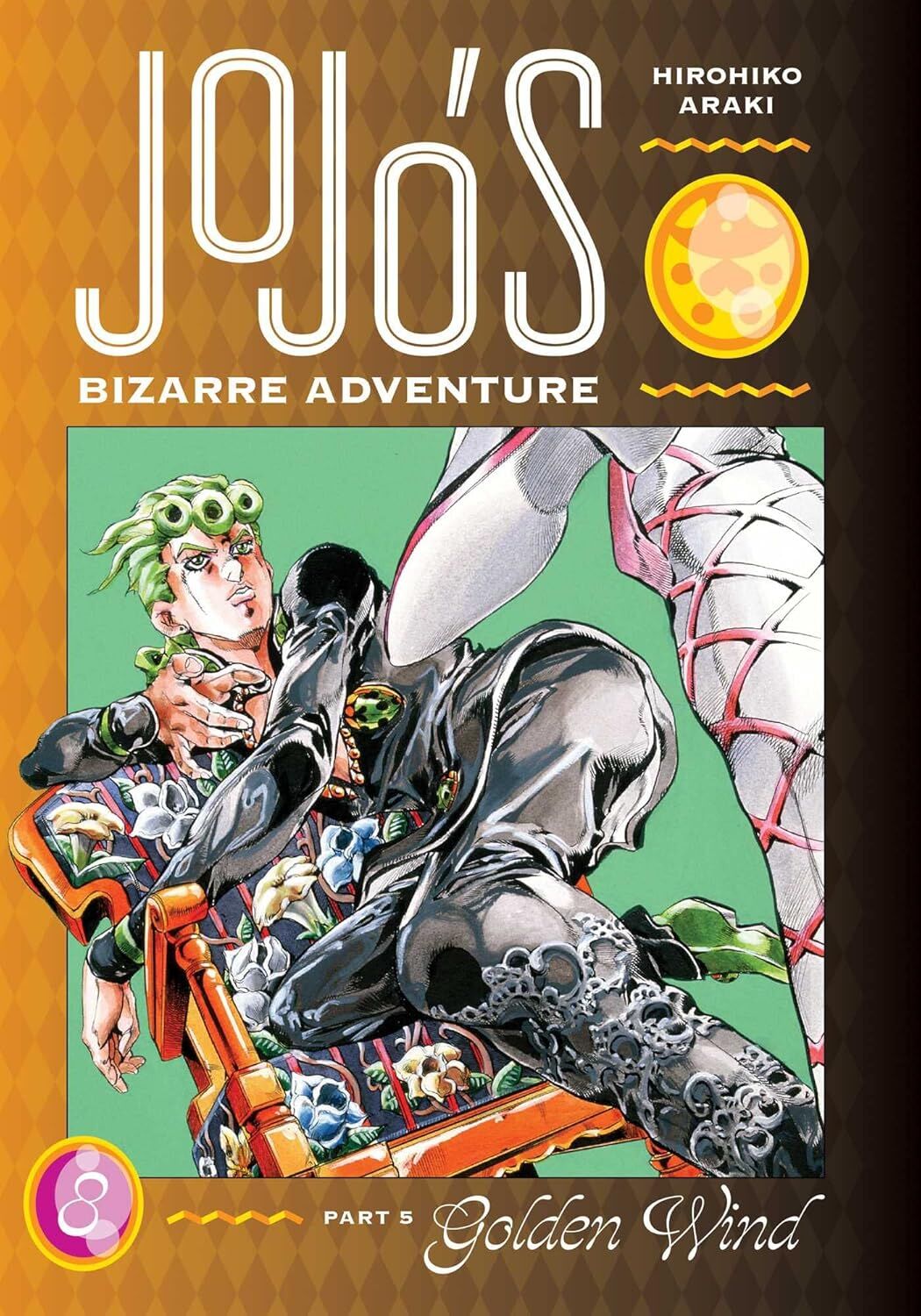 JoJo’s Bizarre Adventure: Part 5--Golden Wind, Vol. 8: Volume 8