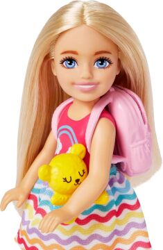 Barbie Seyahatte Chelsea Bebek ve Aksesuarları, 3 yaş ve üzeri, HJY17