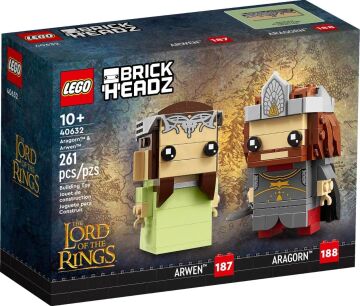 LEGO BrickHeadz Aragorn & Arwen (40632) Yüzüklerin Efendisi