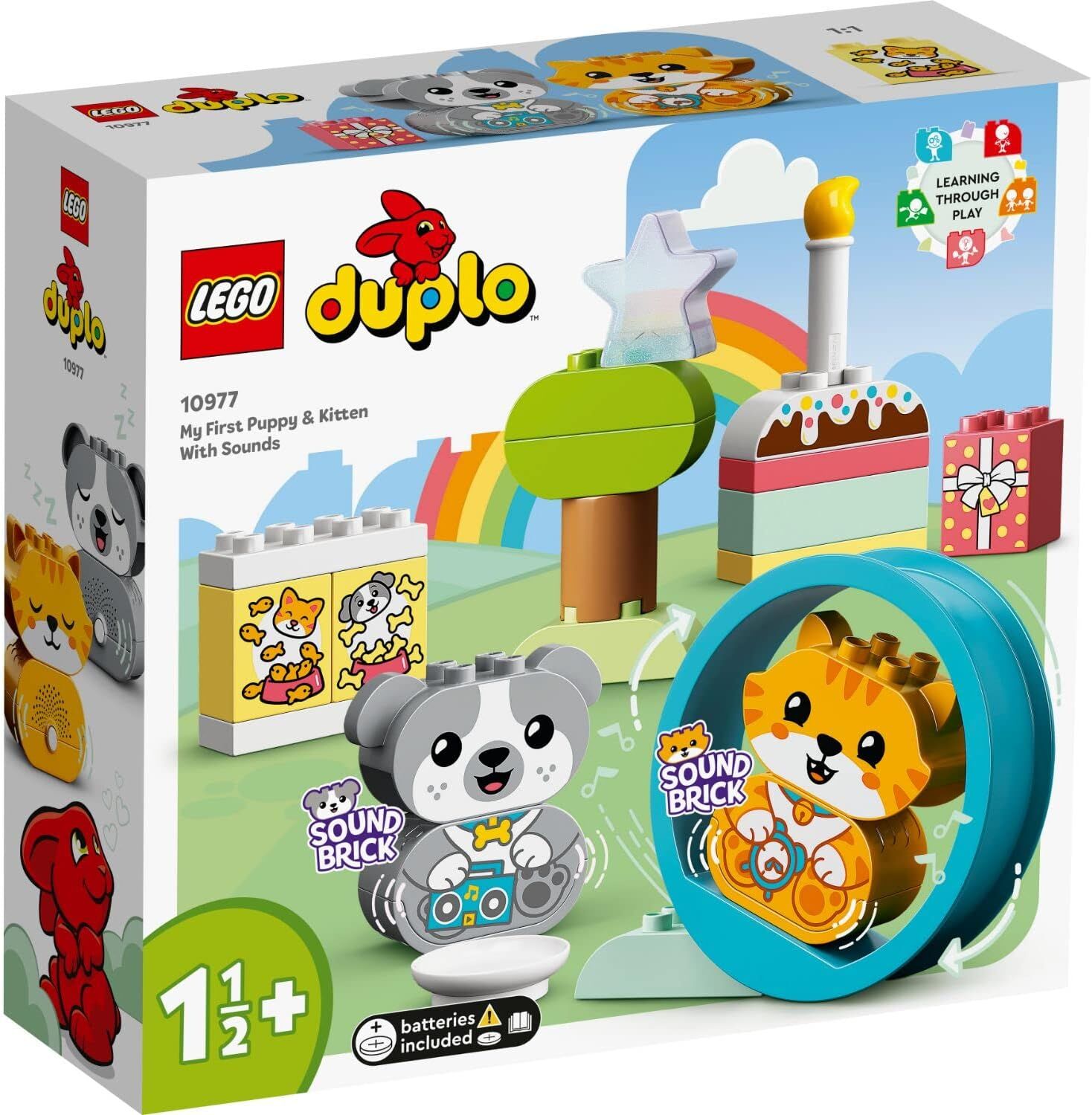 LEGO DUPLO Sesli İlk Yavru Köpeğim ve Yavru Kedim 10977