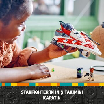 LEGO Star Wars Jedi Bob’un Starfighter’ı 75388-8 Yaş ve Üzeri Star Wars Sevenler İçin İnşa Edilebilen Oyuncak Starship Yapım Seti (305 Parça)