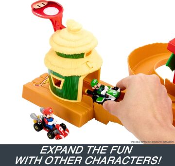 Hot Wheels The Super Mario Bros Movie Jungle Kingdom HMK49