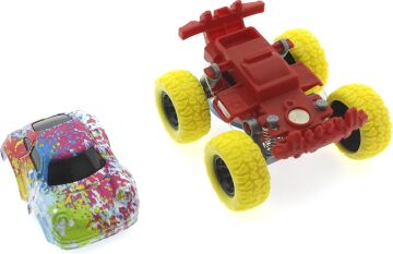 Mega brands Die Cast Batik Desenli Sarı Teker Araba