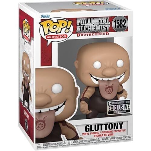 Funko Fullmetal Alchemist: Brotherhood Gluttony Pop! Vinil Figür #1582 - Eğlence Dünyası Özel